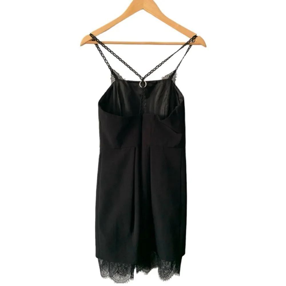 Topshop Chain Loop Lace Prom Dress - Picture 5 of 9